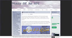 Desktop Screenshot of diaryofanadi.co.uk